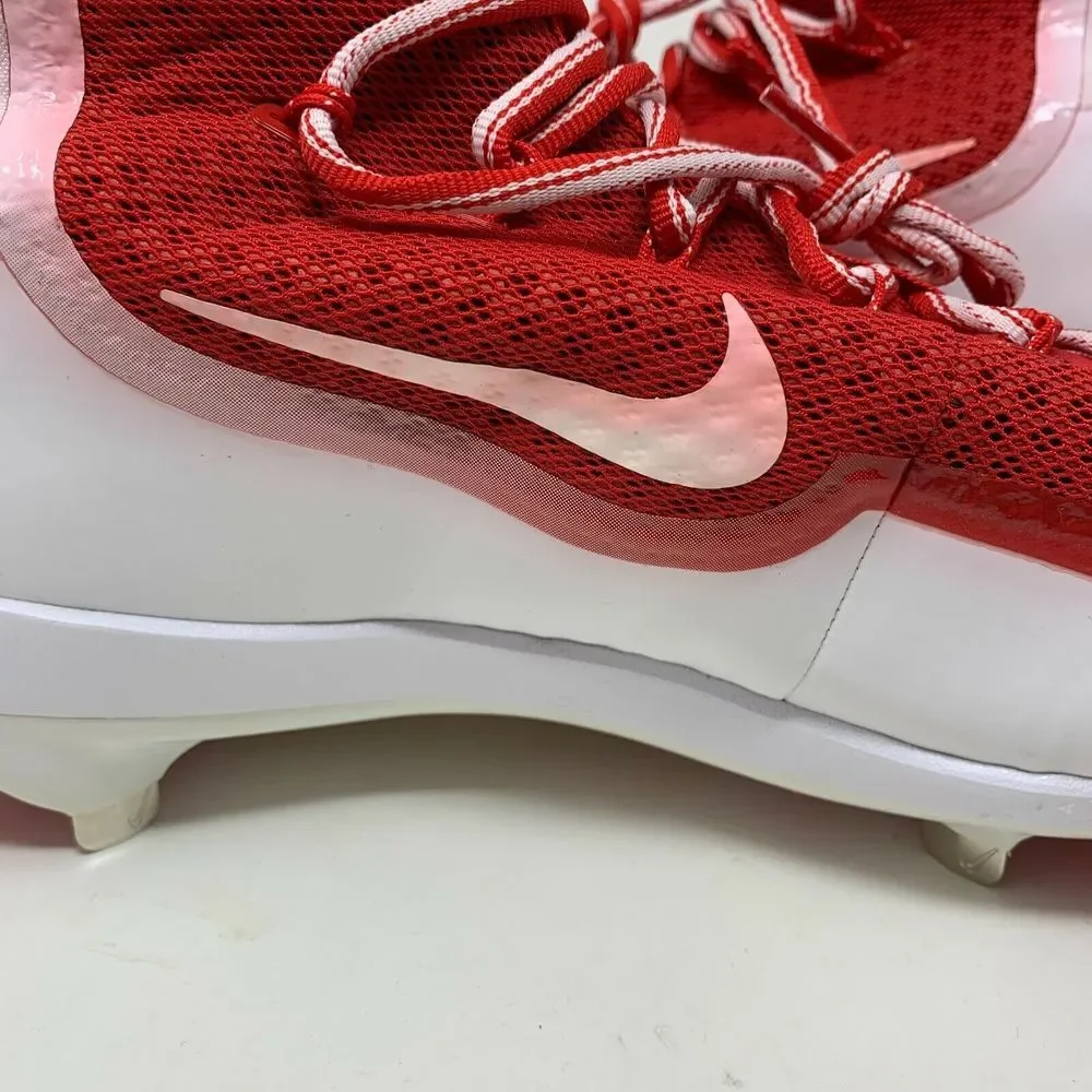 Nike Air Huarache 2K Filth Elite Mid‎ Baseball Cleats Men's size 14 Red White
